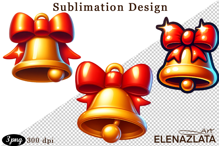 Christmas bubble funny clipart. 3D bubble Sublimation