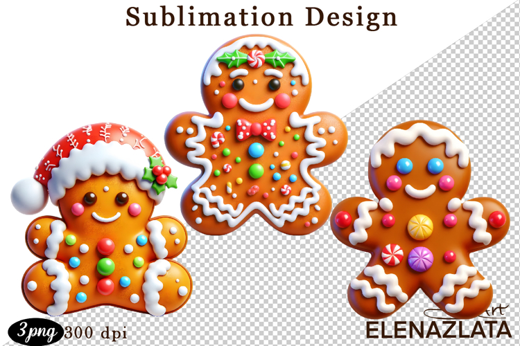 Christmas bubble funny clipart. 3D bubble Sublimation