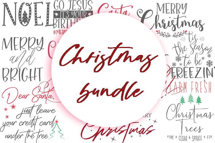 Christmas SVG Bundle | Holiday Cut Files for Cricut