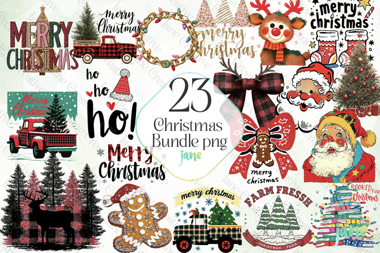 Christmas Bundle png Sublimation