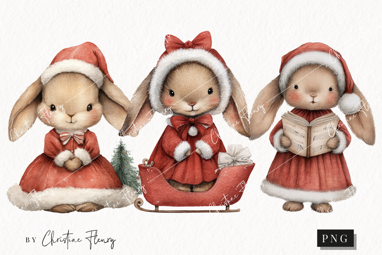 Cute Merry Christmas Clipart Image 3