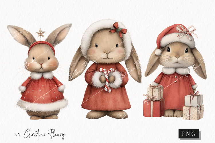 Cute Merry Christmas Clipart Image 4