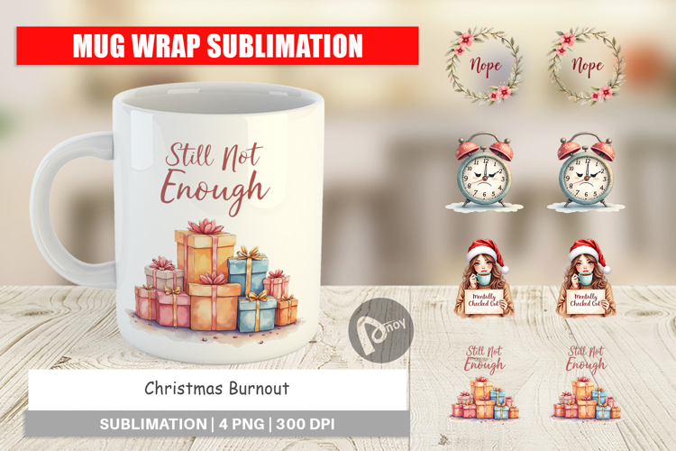 Christmas Watercolor Clipart Image 2