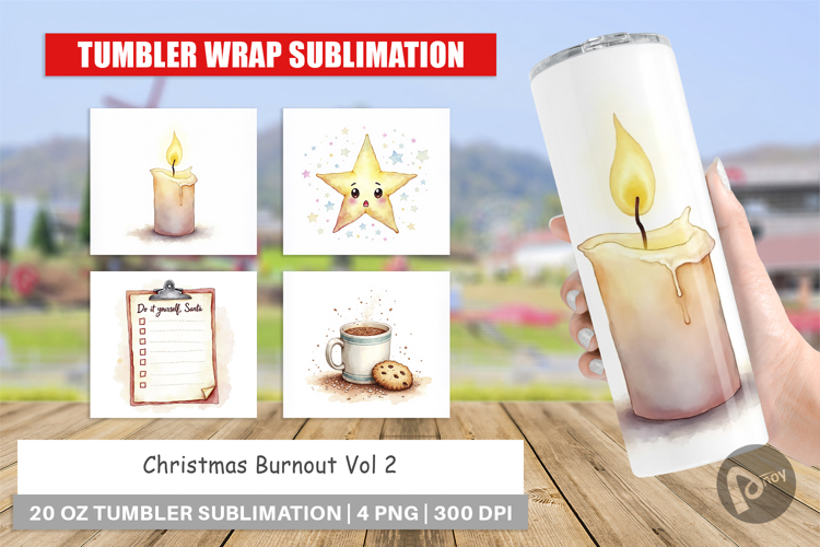 Christmas Watercolor Clipart Image 16