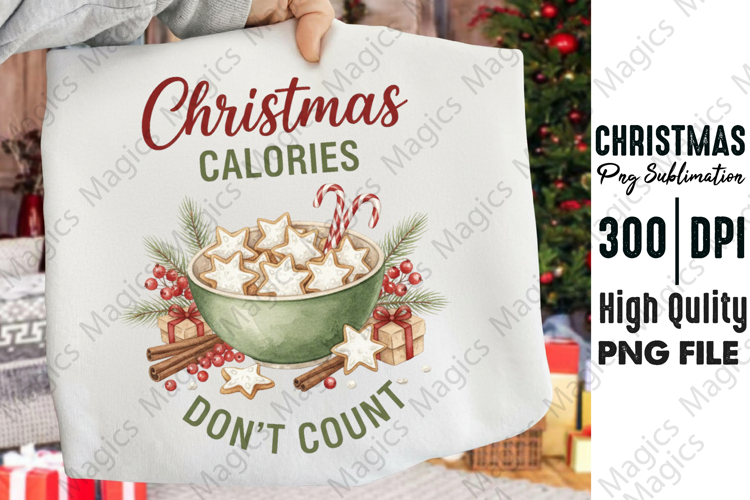 Christmas Calories Dont Count png
