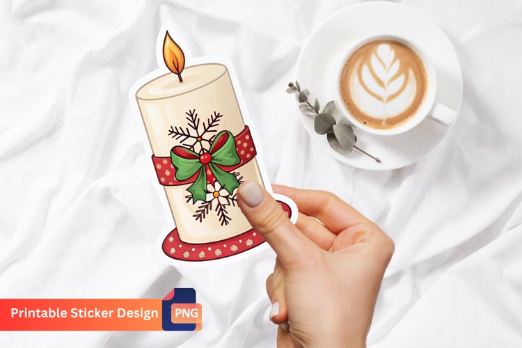Christmas Candle Clipart Image 16
