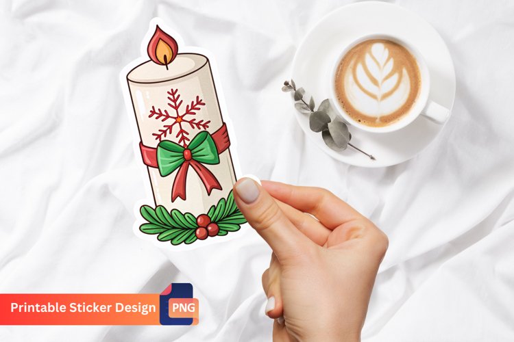 Christmas Candle Clipart Image 15