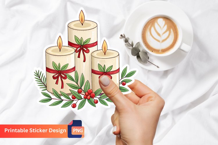 Christmas Candle Clipart Image 12