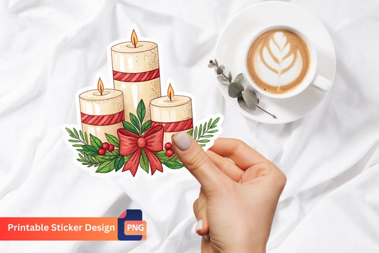 Christmas Candle Clipart Image 11