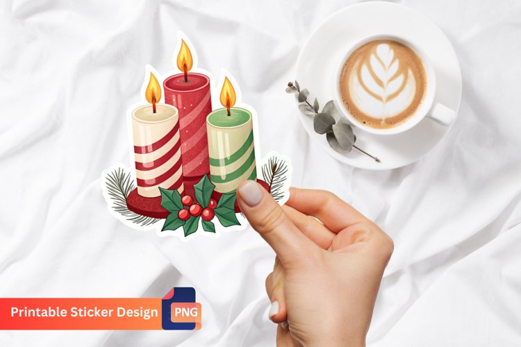 Christmas Candle Clipart Image 5