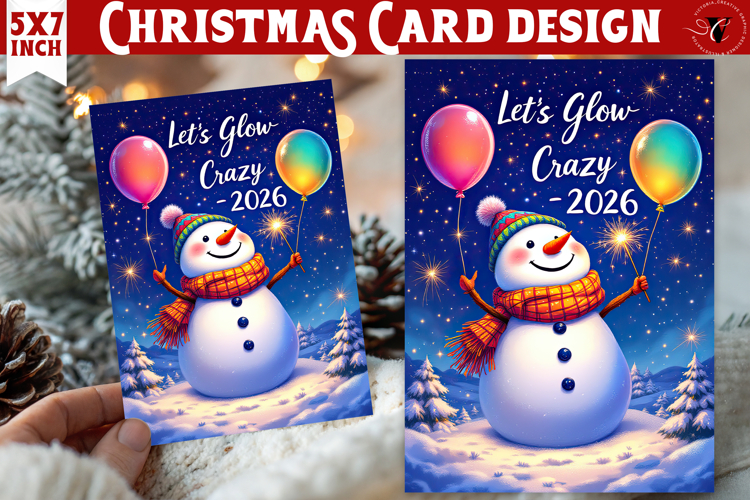 Cute Christmas Card | Christmas Snowman