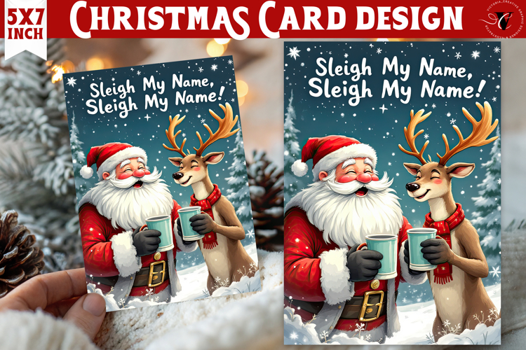 Cute Christmas Card | Santa Claus