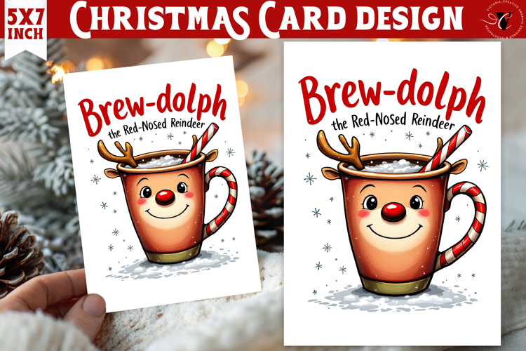 Cute Christmas Card | Christmas Brew