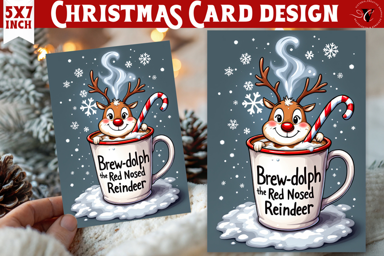 Cute Christmas Card | Christmas Brew
