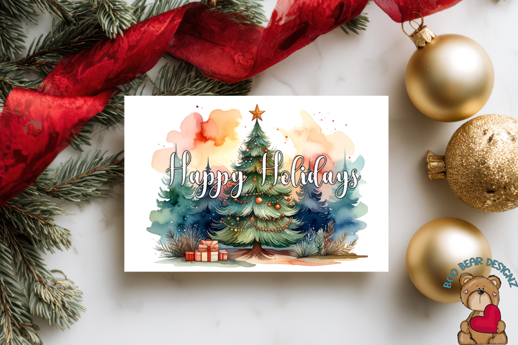Christmas Card Clipart Image 11