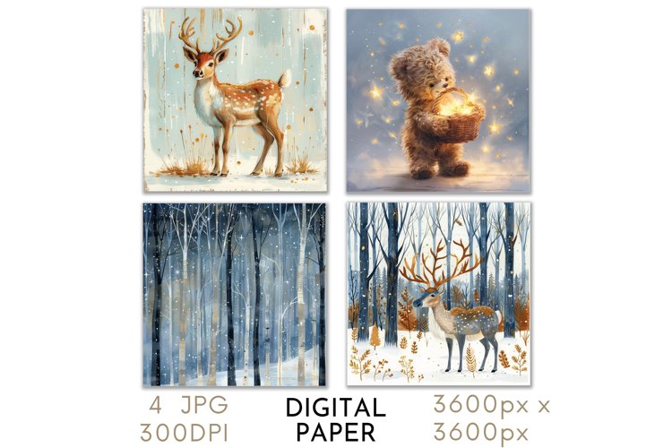 Christmas Background Clipart Image 17