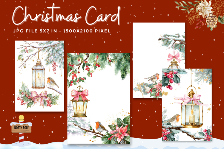 Christmas Card Clipart Image 19