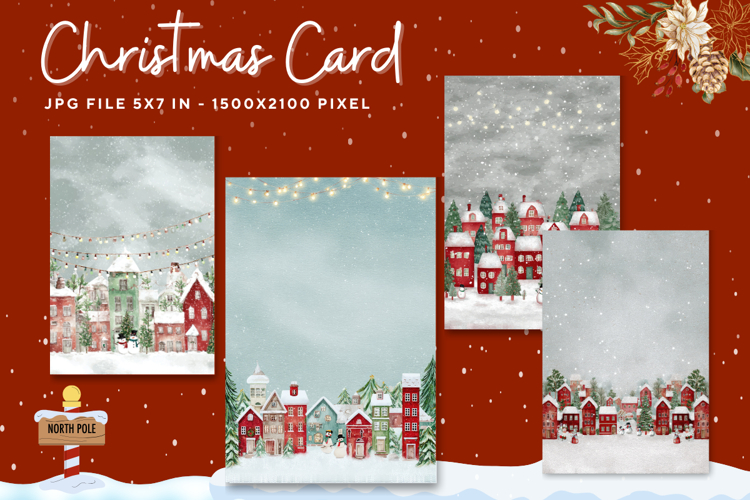 Christmas Card Clipart Image 14