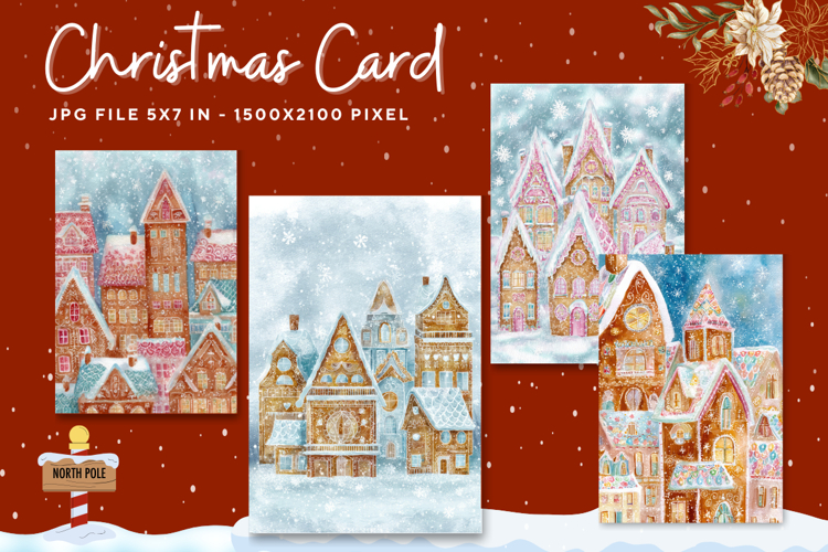 Christmas Card Clipart Image 13