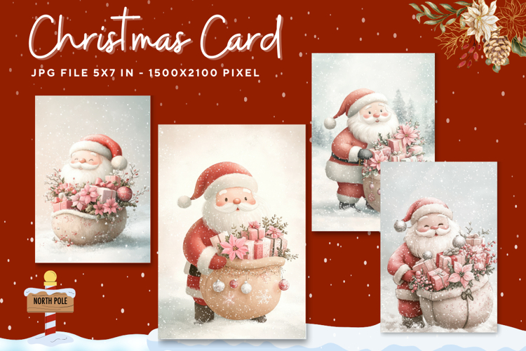 Christmas Card Clipart Image 7