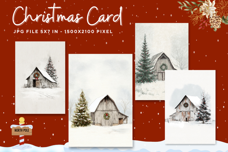 Printable Christmas Card Image 3