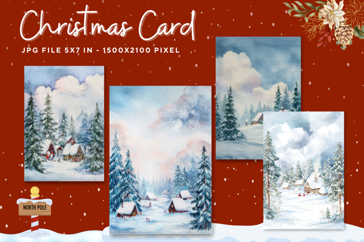 Christmas Card Clipart Image 10