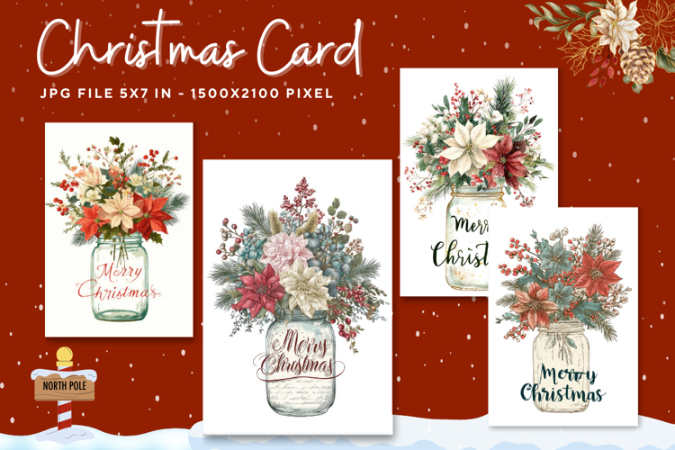 Christmas Card Clipart Image 23