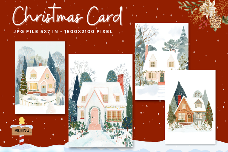 Christmas Card Clipart Image 20
