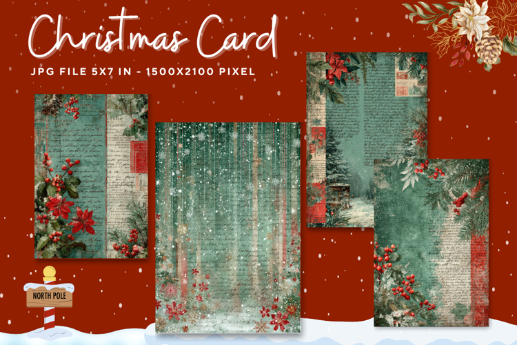 Christmas Card Clipart Image 24