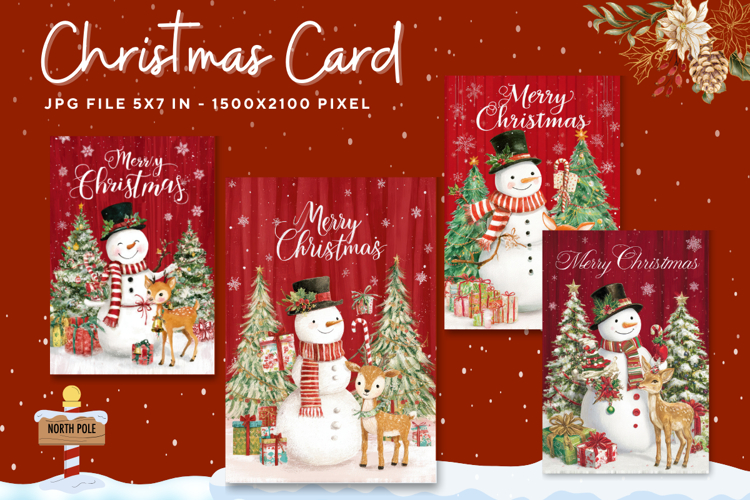 Christmas Card Clipart Image 22