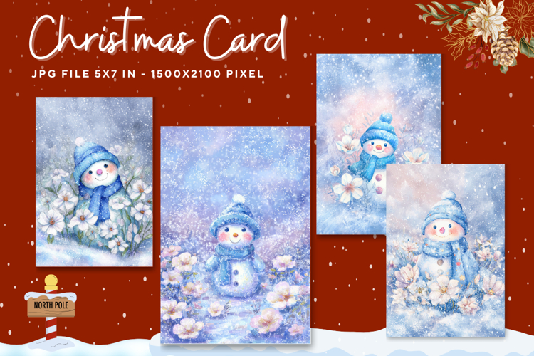 Christmas Card Clipart Image 21