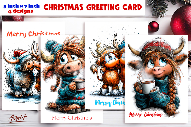 Funny Christmas Card Templates Image 3