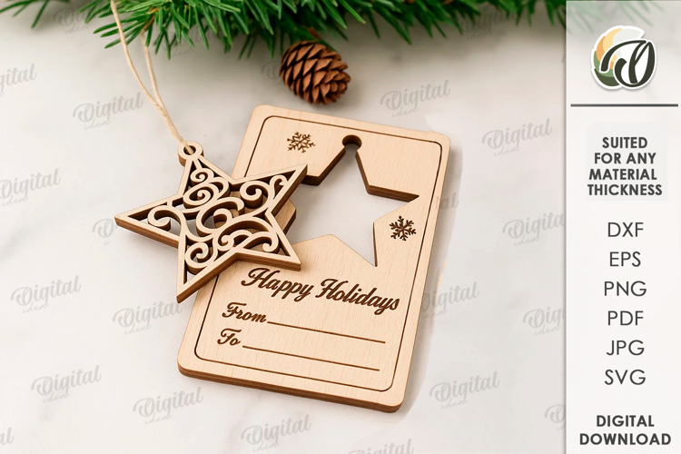 Christmas Star Clipart Image 7