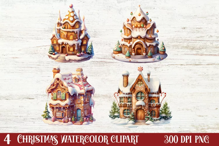 Beautiful Christmas Gingerbread Clipart, Christmas PNG