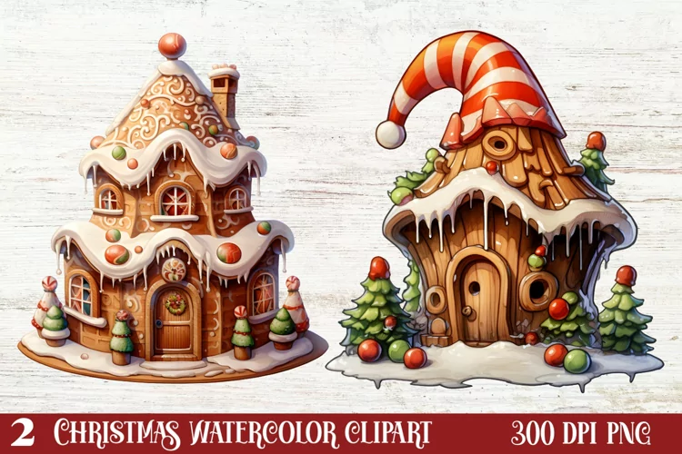 Beautiful Christmas Gingerbread Clipart, Christmas PNG