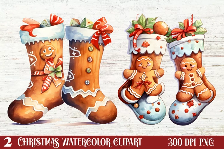 Beautiful Christmas Gingerbread Clipart, Christmas PNG