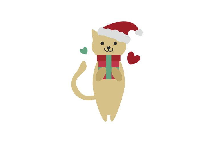 Cat Christmas Svg Image 3