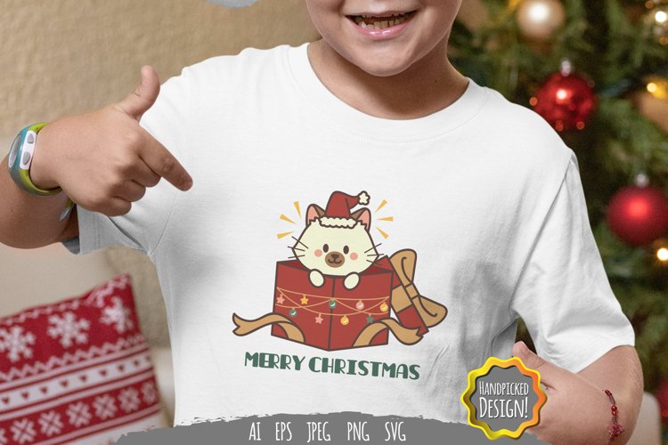 Christmas Cats SVG