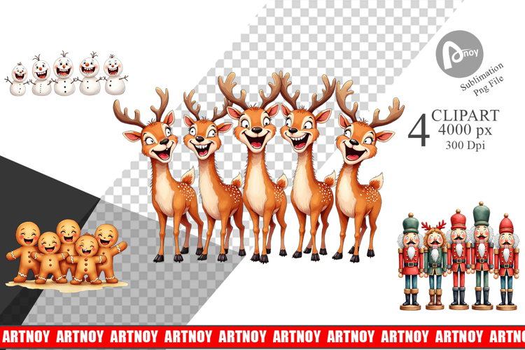 Christmas Fun Clipart Image 2