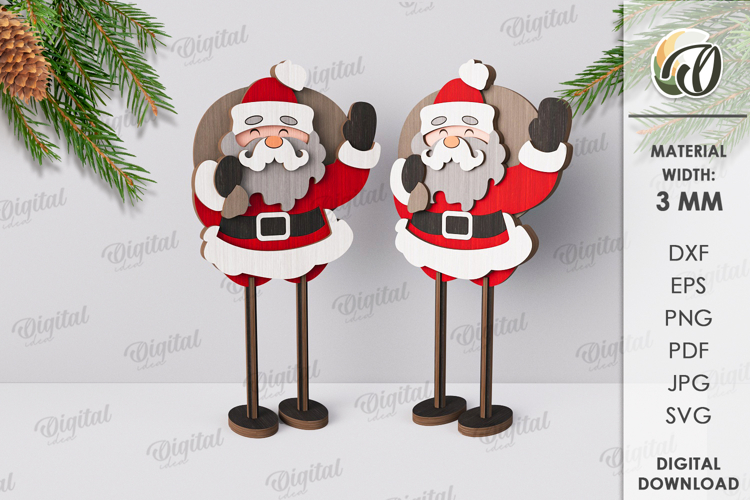 Santa Claus Svg Image 17