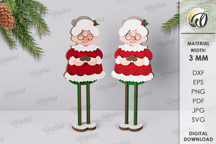 Mrs Claus Svg Image 3