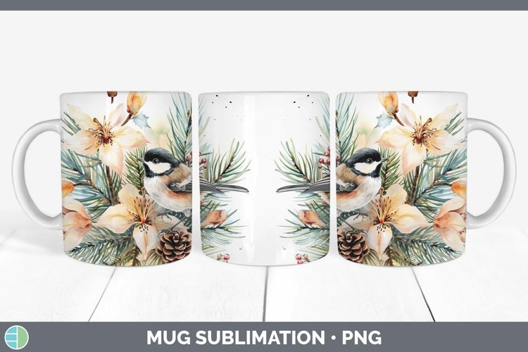 GorgeousChristmas Mug Wrap design.