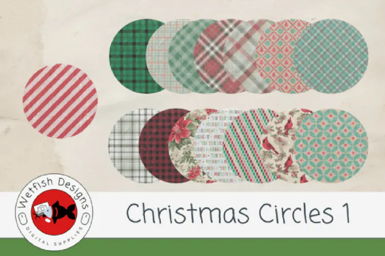 PNG Christmas Circles 1