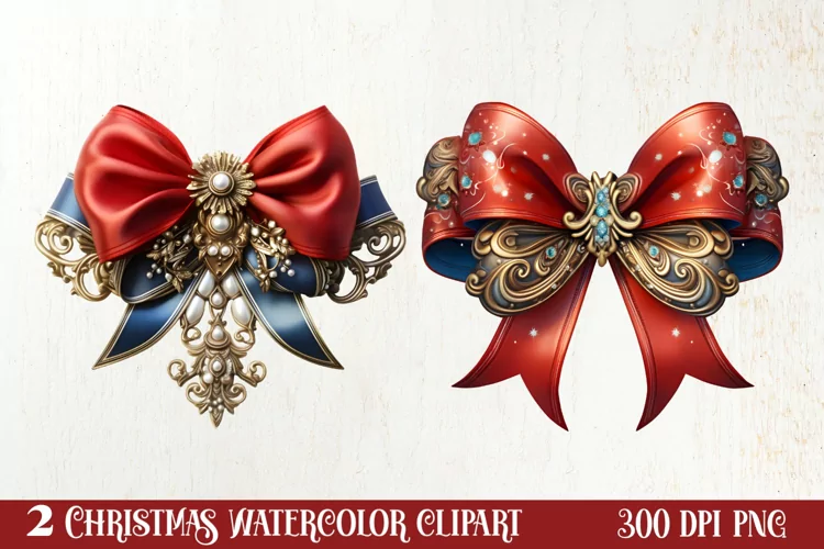 Christmas Family Animals Clipart, Christmas Family