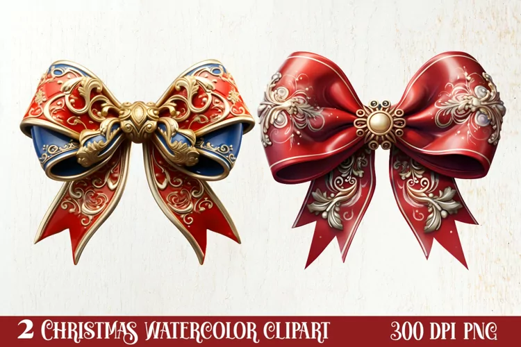 Christmas Family Animals Clipart, Christmas Family