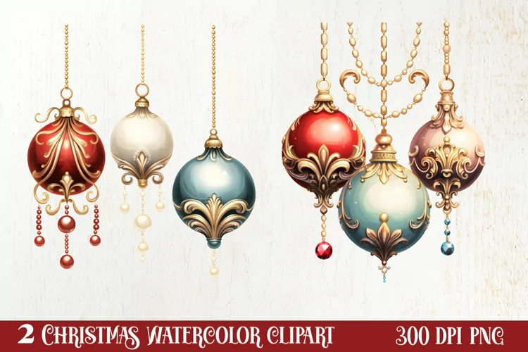Christmas Family Animals Clipart, Christmas Family
