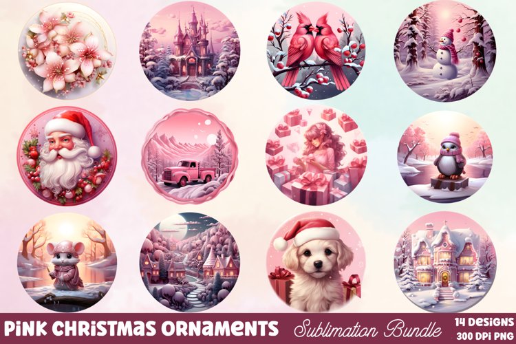 Christmas Ornaments Clipart Image 8