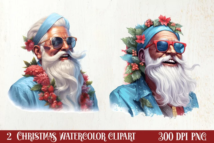 Tropical Christmas Clipart , Christmas PNG