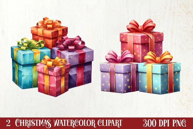 3D Christmas Sublimation Clipart