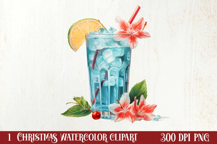 Tropical Christmas Clipart , Christmas PNG